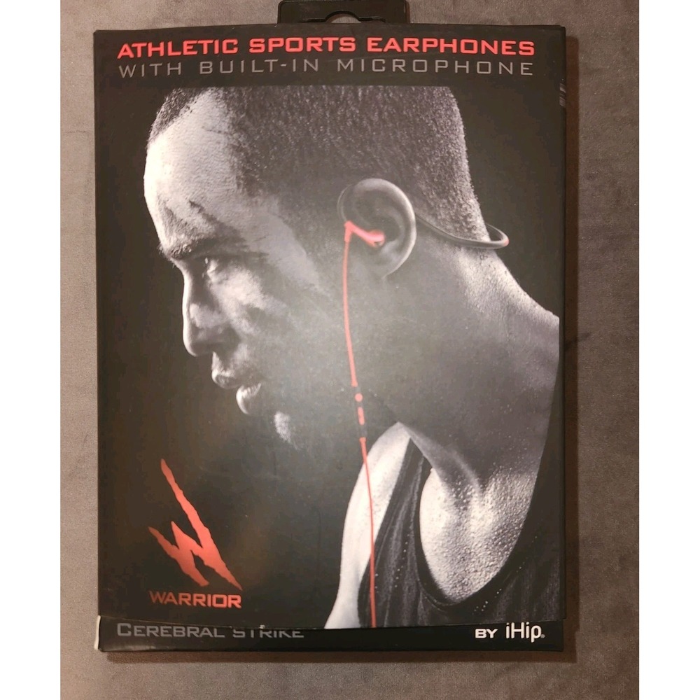 New Warrior By iHip Athletic Sports Earphones Cerebral Strike